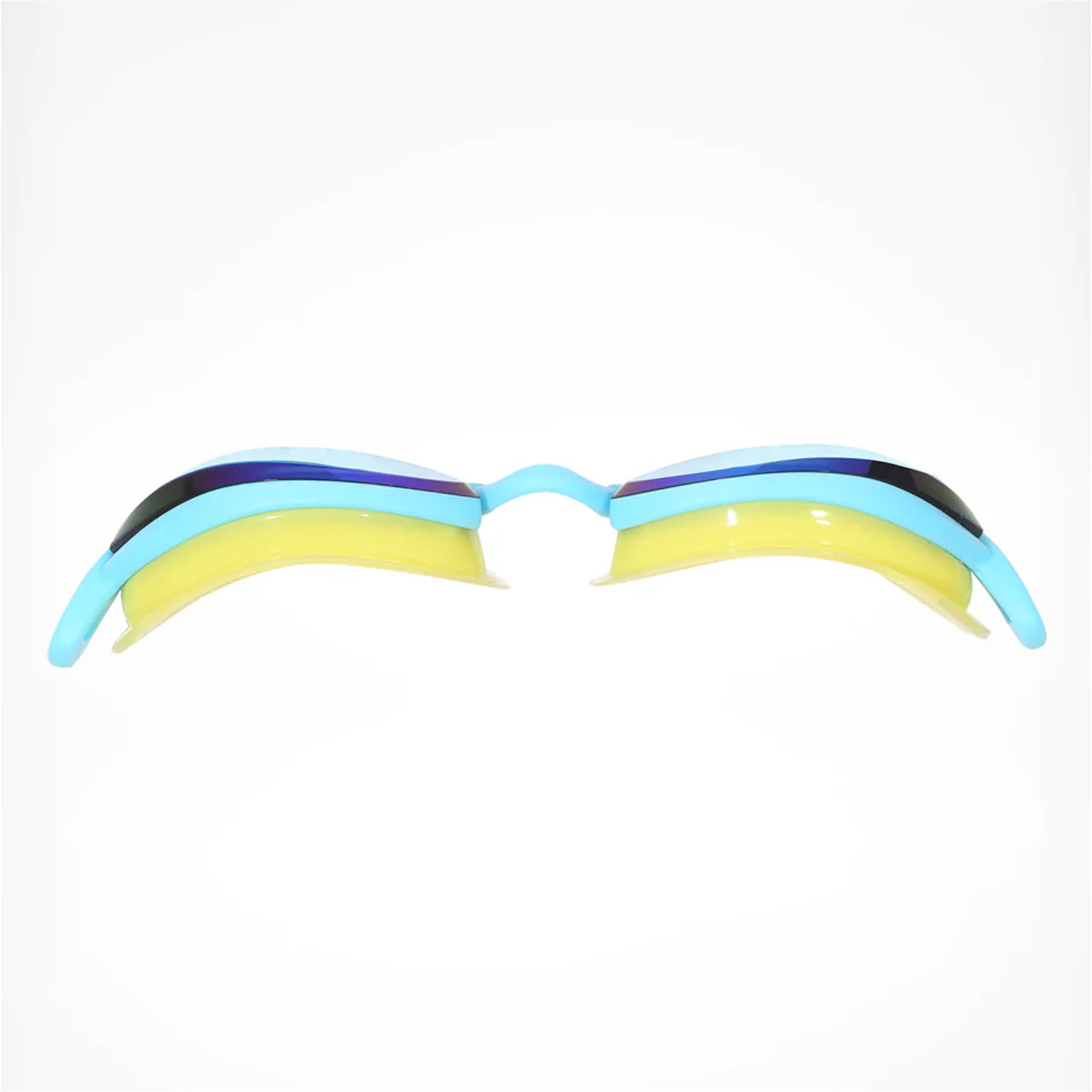 2025 Huub Pinnacle Air Seal Óculos De Natação A2-PINN - Aqua / Amarelo Fluo